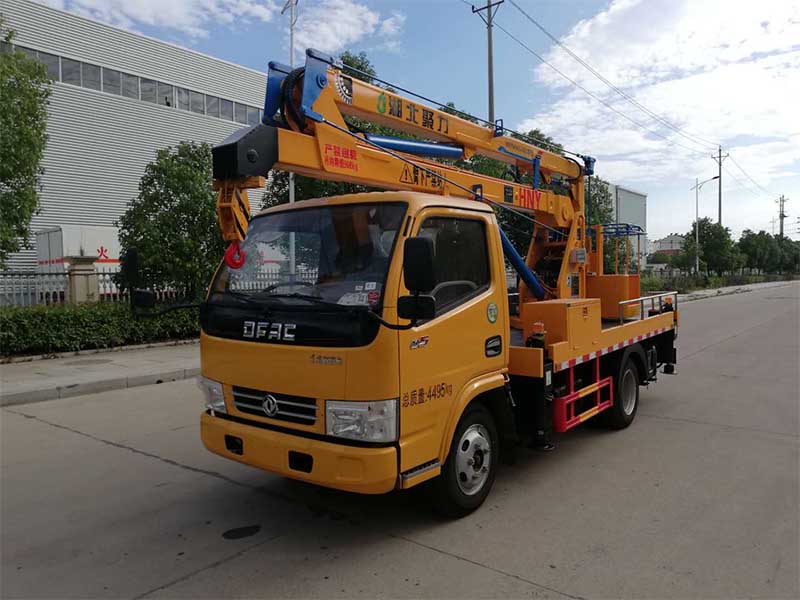 東風單排12米藍牌高空作業車