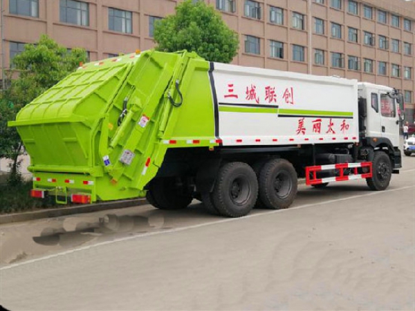 東風T5國六后雙橋20方壓縮式垃圾車