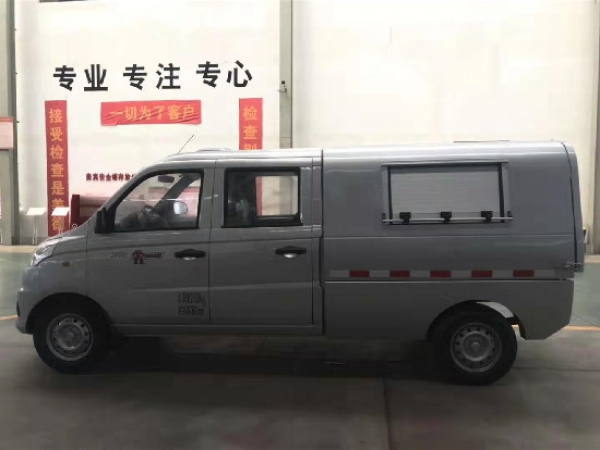 福田祥菱3方國(guó)六雙排密封自卸垃圾車(chē)