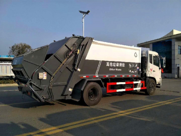 東風天錦國六12~14方壓縮式垃圾車（可上京牌）
