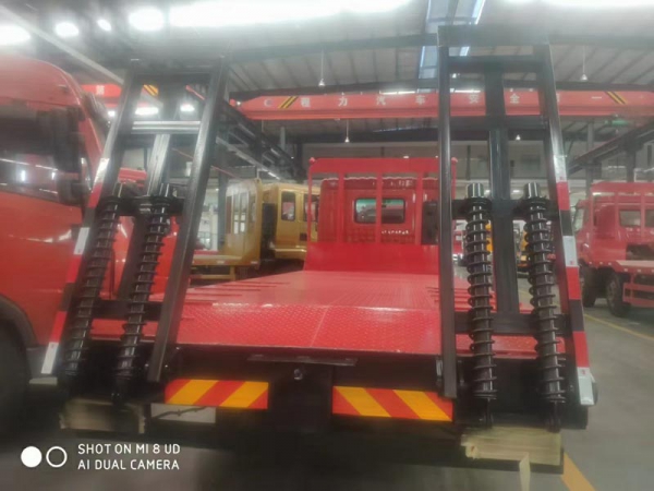 (國六)湖北大運G6黃牌平板車