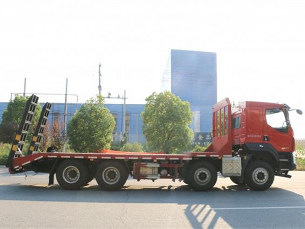 (國六)柳汽前四后八平板運輸車