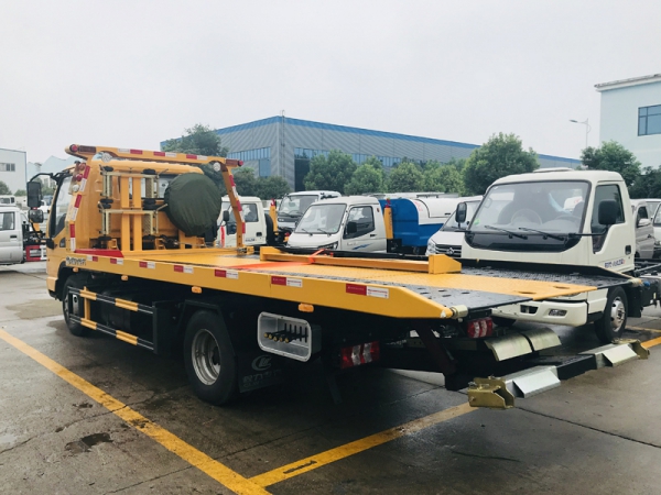 重汽豪沃平板清障車(chē)