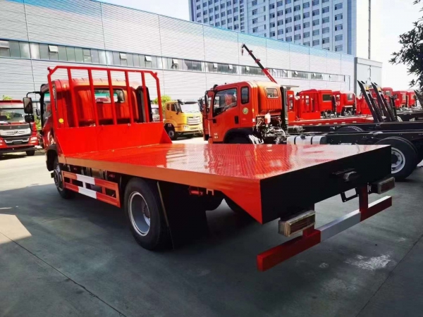 大運平板拖車無爬梯