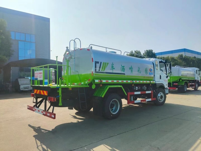 陜汽X9灑水車15噸30米噴霧